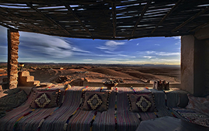 balcony in Desert